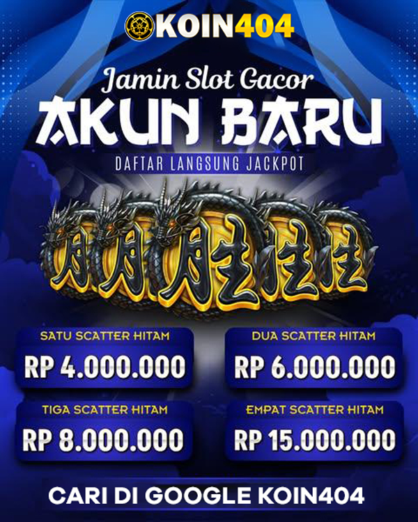 KOIN404 | Situs Slot Gacor Hari Ini Slot88 Gampang Menang